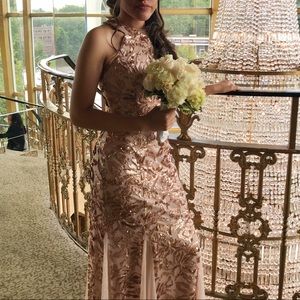 Champagne Prom Dress